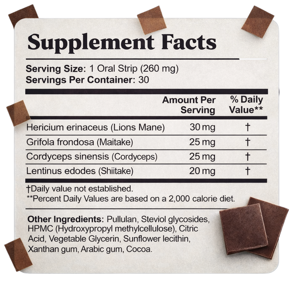 The Drive - Chocolate Flavoured Energy Strips